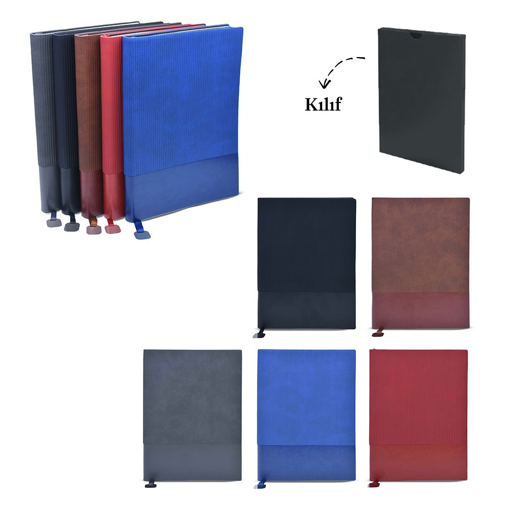 Yumuşak Kapak Kılıflı Defter 16 x 22 cm Yumuşak Kapak Kılıflı Defter 16 x 22 cm