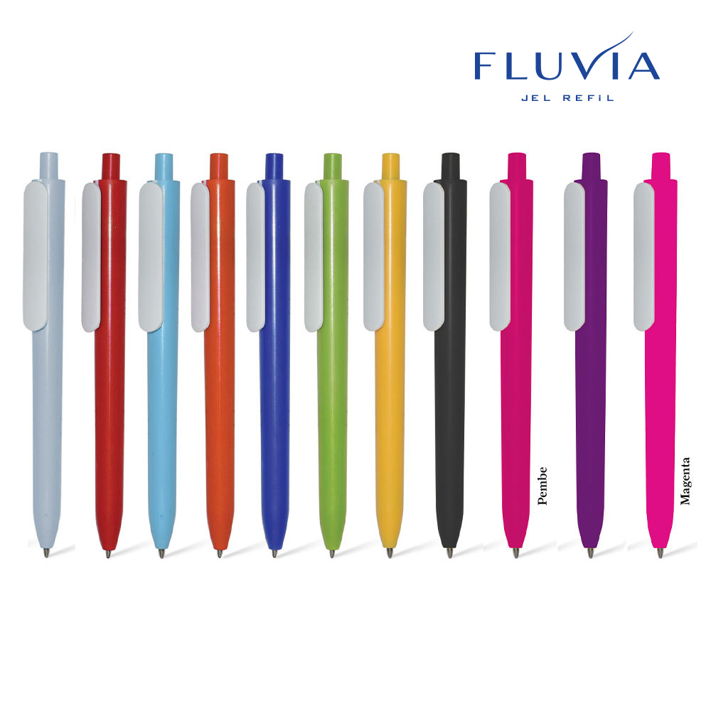 Fluvia İnce Jel Tükenmez Kalem Fluvia İnce Jel Tükenmez Kalem